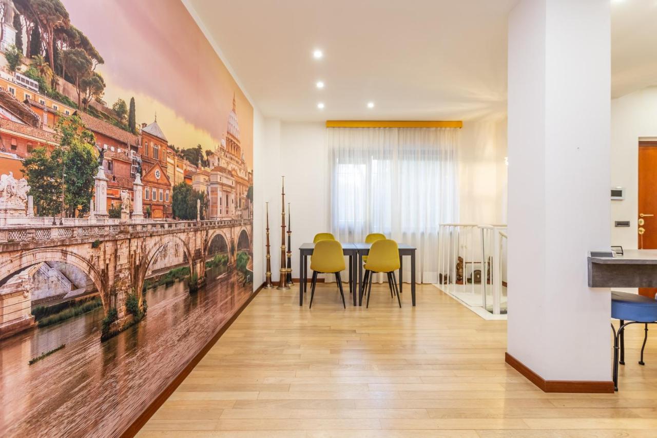 Апартаменти St Peter'S Spacious 4 Bdr With Private Parking Рим Екстер'єр фото