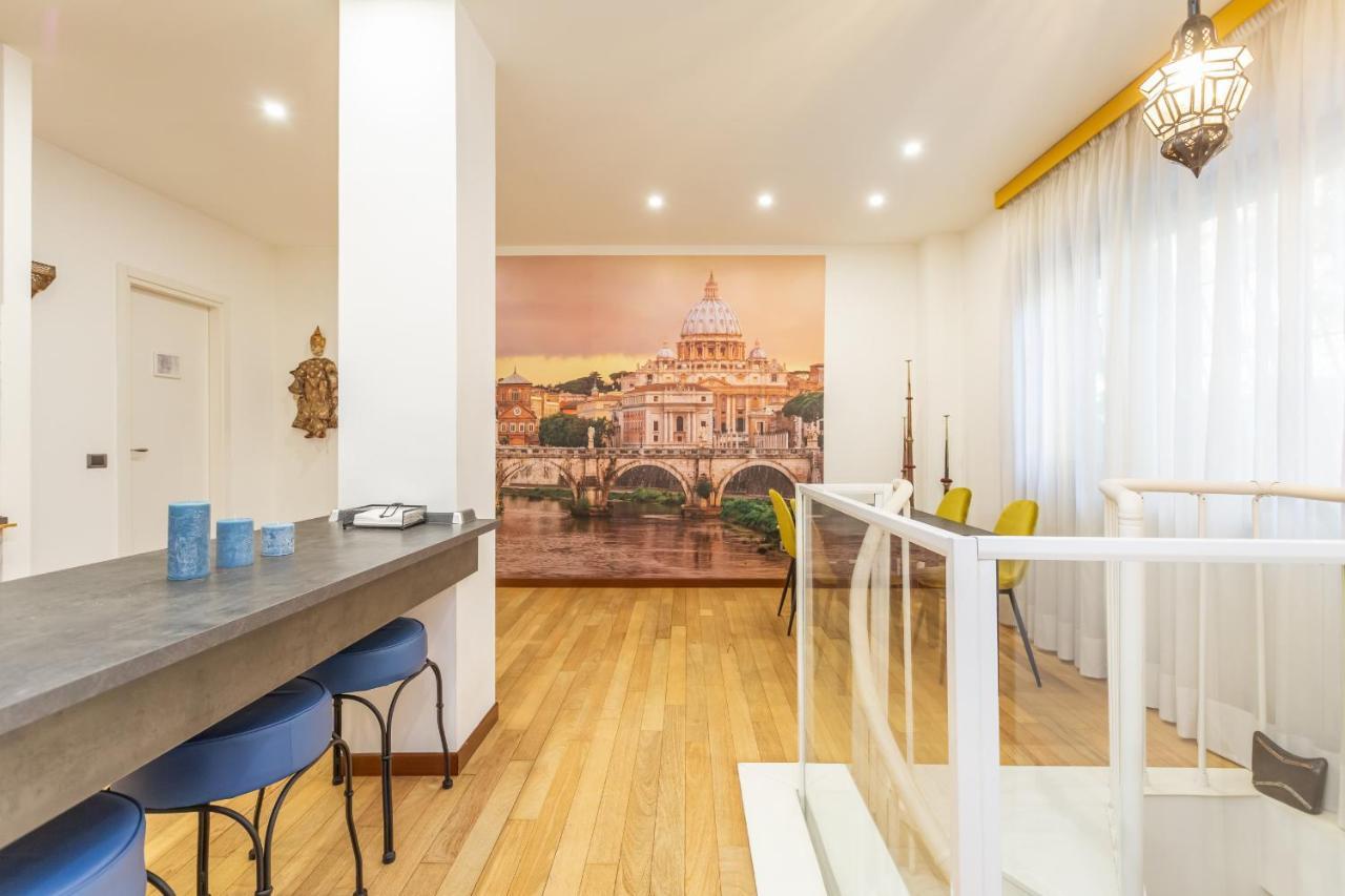 Апартаменти St Peter'S Spacious 4 Bdr With Private Parking Рим Екстер'єр фото
